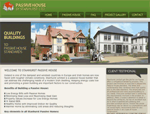 Tablet Screenshot of passivehousedublin.com